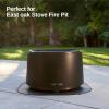 imageEAST OAK 2 in 1 Fire Pit Tongs and Hook 36 Poker Firepit Tools for Wood Fireplaces Bonfires Outdoor Fire Rings Patio and Camping Accessories with 13quot Heat Resistant Gloves 304 Stainless SteelFire Pit Mat