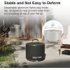 imageEAST OAK 29 Fire Pit Cover for Outdoor Smokeless Firepit 500D Heavy Duty Fabric Waterproof Dustproof and AllWeather Resistant Black 2953quotDia X 1688quotHBlack