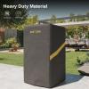 imageEAST OAK 30Inch Electric Smoker Cover for Outside with Vents Heavy Duty 600D PVC Waterproof UVResistant Smoker Grill Cover Vertical Smoker Cover with Straps and Buckle for Convenient Storage