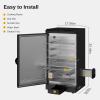 imageEAST OAK 30quot Electric Smoker for Outdoors  Builtin Meat Probe ampamp Up to 6 Longer Smokes on a Single Load  Side Chip Loader for Uninterrupted Smoking  Bigger Batches with 725 sq in Cooking Area30 Smoker  Black