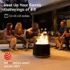 imageEAST OAK Camber Fire Pit Smokeless 21 for Outside Patio 304 Stainless Steel Wood Burning Fireplace Portable Outdoor Bonfire Pit with Poker Stand ampamp Removable Ash Pan for Camping Chisel SteelPitch Charcoal
