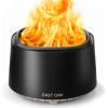 imageEAST OAK Camber Fire Pit Smokeless 21 for Outside Patio 304 Stainless Steel Wood Burning Fireplace Portable Outdoor Bonfire Pit with Poker Stand ampamp Removable Ash Pan for Camping Chisel SteelPitch Charcoal