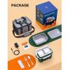 imageEAST OAK Cordless Electric Lunch Box for Adults Heated Lunch Box Battery Powered with Automatic Heating 55 Cups Portable Food Warmer with Insulated Carry BagGreen