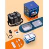 imageEAST OAK Cordless Electric Lunch Box for Adults Heated Lunch Box Battery Powered with Automatic Heating 55 Cups Portable Food Warmer with Insulated Carry BagBlue