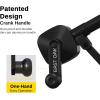 imageEAST OAK PUB23003 4Piece Offset Patio Umbrella Base Plate Set with Mortise and Tenon Joint for Garden BlackMountain Gray