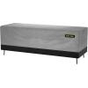 imageEAST OAK Patio Furniture Set Cover Outdoor Large Coffee Table Cover with 600D HeavyDuty Fabric Waterproof Dustproof and AllWeather Resistant 394L x 236W x 142H GreyGrey