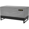imageEAST OAK Patio Furniture Set Cover Outdoor Large Coffee Table Cover with 600D HeavyDuty Fabric Waterproof Dustproof and AllWeather Resistant 394L x 236W x 142H GreyGrey