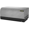 imageEAST OAK Patio Furniture Set Cover Outdoor Large Coffee Table Cover with 600D HeavyDuty Fabric Waterproof Dustproof and AllWeather Resistant 394L x 236W x 142H GreyGrey
