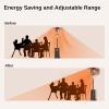 imageEAST OAK Patio Heater Reflector Shield Round Propane Heater Reflector Shield as Replacement Part for Outdoor Patio Heater with three Panels 33 Diameter RoundFocusing Reflector