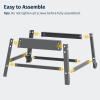imageEAST OAK Smoker Stand for 30quot Outdoor Electric Smoker Portable Stand with Wheels Weatherresistant Leg Extension Kit Polar Night