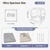 imageEAST OAK Weather Sports Tent for Fishing Sports Event  Pop Up Bubble Tent Instant Sun ampamp Rain Shelter  No Condensation Spacious Interior Ultra Visibility  All Weather Protection  6 x 6 FT60L60W768H