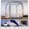 imageEAST OAK Weather Sports Tent for Fishing Sports Event  Pop Up Bubble Tent Instant Sun ampamp Rain Shelter  No Condensation Spacious Interior Ultra Visibility  All Weather Protection  6 x 6 FT50L50W689H