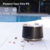 imageEast Oak Fire Pit Lid for 21 Camber Smokeless Fire Pit Only 304 Stainless Steel Fire Pit Accessories for Outdoor Fire pits Waterproof AntiRust and AllWeather Resistant 19quot D x 078quot H19 inch