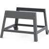 imageEAST OAK Smoker Stand for 30quot Outdoor Electric Smoker Portable Stand with Wheels Weatherresistant Leg Extension Kit Polar Night