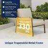 imageEAST OAK 4Piece Patio Furniture Set with Thick Cushions 2025 Coast Patio Conversation Set4 Seats Waterproof Outdoor Patio Set with Rattan Armrests Loveseat and Coffee Table for Backyard GreyApricot