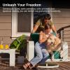 imageEAST OAK Signature 3 Pieces Patio Furniture SetAluminum Outdoor Furniture Deep Seating Outdoor Patio Set with Sofa and Coffee TableModern Conversation Set for Porch and BalconyDark GreyChampagne  Green