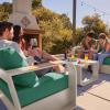 imageEAST OAK Signature 3 Pieces Patio Furniture SetAluminum Outdoor Furniture Deep Seating Outdoor Patio Set with Sofa and Coffee TableModern Conversation Set for Porch and BalconyDark GreyChampagne  Green
