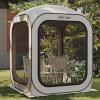 imageEAST OAK Screen House Tent PopUp Portable Screen Room Canopy Instant Screen Tent 12 x 12 FT with Carry Bag for Patio Backyard Deck ampamp Outdoor Activities BeigeBeige