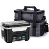 imageEAST OAK Cordless Electric Lunch Box for Adults Heated Lunch Box Battery Powered with Automatic Heating 55 Cups Portable Food Warmer with Insulated Carry BagBlack  Doublelayer Bag