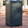imageEAST OAK Ridgewood 30quot Electric Smoker Smoker with Side Wood Chip Loader 725 Sq Inches of Cooking Digital Control 4 Removable Racks Outdoor Kitchen Night Blue30 Ridgewood Smoker  Night Blue