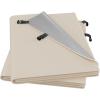 imageEAST OAK Sun Shade Sail Canopy Cover for EAST OAK Screen House ampamp PopUp Tent 10 x 10 FT Sun Protection UPF 50 210D Oxford SilverCoated Fabric 74quot x 54quot Pack of 3 Not Include TentBeige
