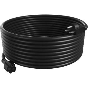imageEAST OAK 33 Ft Extension Cord Waterproof Black Durable Electrical Cable UL Listed SJTW 3C 16 AWGPerfect for 3000W Outdoor Electric Patio Heater 240V 14Amp